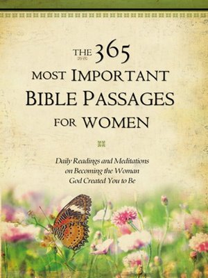 cover image of The 365 Most Important Bible Passages for Women